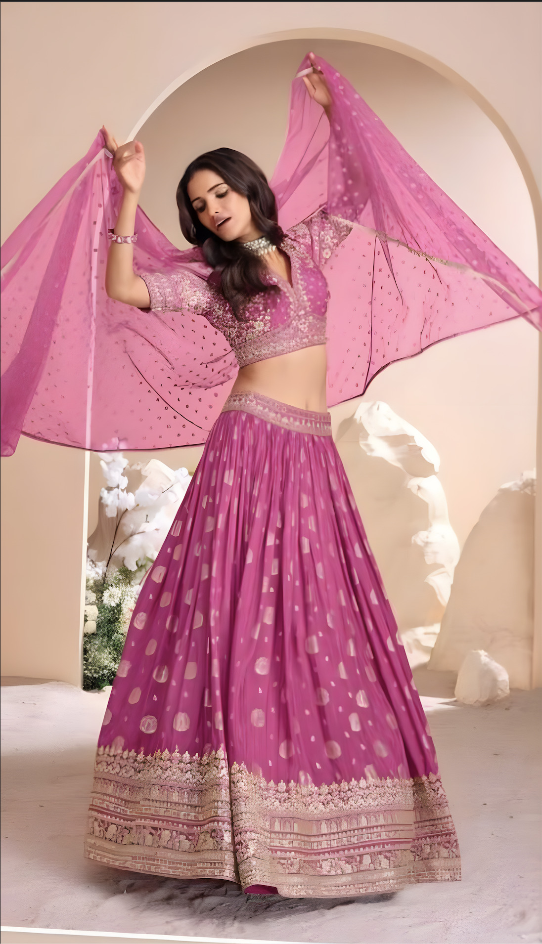 Bridal wear Swayamvar - Pink